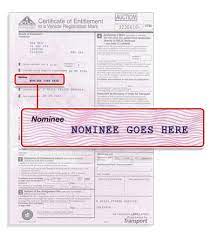 The v750 certificate will show the details of the 'purchaser' along with the 'nominee' details. Where To Find Your V750 Nominee