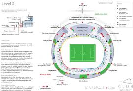 Wembley Stadium Seating Plan Detailed Seat Numbers