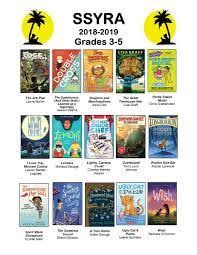 Sunshine State Book List 2018 2019 For Students In Grades 3 5 Book Lists Mentor Texts Books 2018