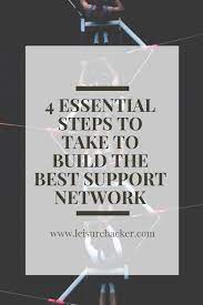 4 Essential Steps To Take To Build The Best Support Network -  Leisurehacker.com