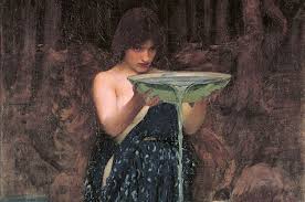 Gather Ye Rosebuds While Ye May Waterhouse Painting 1909 Pin On Art The Masters