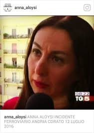 Associazione Anna Aloysi Incidente ferroviario Andria Corato 12 Luglio 2016