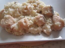 Risotto Au Saumon Au Cook Expert Ou Thermomix La Cuisine Au Village Risotto Saumon Risotto Recette Cook Expert