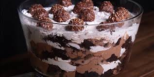 Bagatelle Decadente Aux Chocolats Ferrero Rocher Desserts Ma Fourchette Hazelnut Cake Desserts Savoury Cake