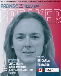 🚨 SPEAKER ANNOUNCEMENT 🚨 Dr. Carla Edwards 🇨🇦 Dr. Carla Edwards is a  Canadian Sports Psychiatrist whose practice focuses