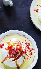Meringue Floating In Creme Anglaise Ile Flottante Fruity Desserts How Sweet Eats Tea Time Food