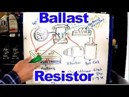 The current is 2.0 amperes at point a. How The Ballast Resistor Works Youtube