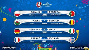 Dla polaków mecz ze portugalią jest piątym na euro 2016 we francji. Pary 1 4 Finalu Euro 2016 Polska Portugalia Na Poczatek Wielki Hit W Bordeaux Gol24