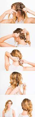 Swept Away Diy Side Swept Braid And Wave Hair Side Swept Braid Hairstyles Side Braid Hairstyles Hair Waves