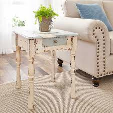 Save up to 40% off select items + an extra 10% off with code friyay. Distressed Weston Farmhouse Accent Table Kirklands