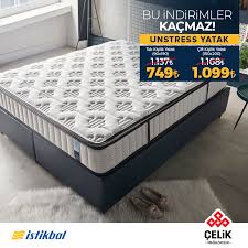 Bu Indirimler Kacmaz Unstress Yatak Tek Celik Magazacilik Celik Plaza Istikbal Facebook