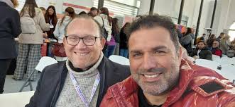 Me ha encantado reencotrarme con gente maravillosa en la I Feria del Empleo  en la Plaza de Abastos de #MairenadelAlcor.