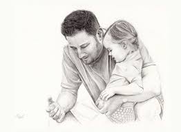 Thomson Father And Daughter Esther Beler Wodrich Father Art Art Drawings Sketches Simple Father And Girl