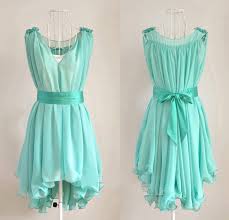 Bonanza Find Everything But The Ordinary Sleeveless Chiffon Dress Teal Summer Dresses Summer Dresses