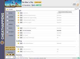 No Man S Sky Trainer 29 V2 5 Beyond Cheat Happens Game Trainer Download Pc Cheat Codes