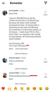 Kekecewaan Netizen Indonesia Ramai Menyerbu Instagram FIFA