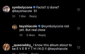 Keyshia cole has shared a lengthy social media post, opening up about her strained relationship with her sister neffeteria neffe pugh. Real Close Keyshia Cole Hints That She Is Almost Done With Her Eighth Studio Album