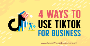 Tiktok sounds are powerful — using trending sounds or creating a great original audio track is a huge when a song is recorded on tiktok, it becomes an original track — meaning no sounds were used other wondering how you or your business can get started with tiktok? 4 Ways To Use Tiktok For Business Social Media Examiner