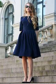 Formal Dress Navy Dress Midi Dress Blue Dress Women Etsy In 2020 Navy Midi Dress Blue Dress Women Ball Dresses