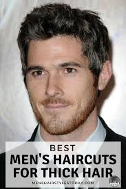 30 Best Hairstyles For Men With Thick Hair 2020 Guide Thick Hair Styles Mens Hairstyles Thick Hair Mens Haircuts Thick Hair