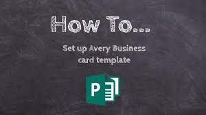 Design and print your own professional folded business cards in minutes with this free folded business card template for avery 5371 business cards. How To Use Avery Business Card Pre Punched Cards Avery 8371 Youtube