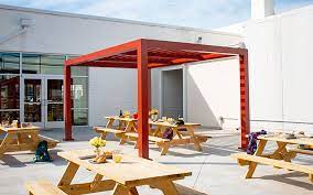 Maybe you would like to learn more about one of these? Element The First All Aluminum Shade Structure By Trex Pergola