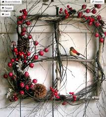 Twig And Vine Faux Window Arrangement Christmas Door Wreaths Christmas Decorations Christmas Wreaths