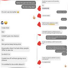 Turning someone down is not easy because the world is full of jilted lovers isn't it? First Nice Guy I Ve Encountered Tried To Let Him Down Gently He Blocks Me On Snapchat And Dms Me On Instagram Ranting About How He Can Do Better Had Had Loads Of