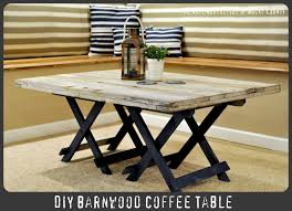 Things you can make, create or build. Reclaimed Barn Wood Coffee Table Infarrantly Creative