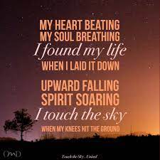 Touch The Sky By United Lyrics Worship Lyrics Christian Song Lyrics Christian Music Lyrics