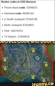 If you are aiming to open any of these bunkers, then move to the missile silo for the best results. Junkyard Bunker Code