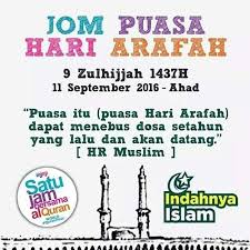 Puasa arafah merupakan puasa sunnah yang begitu. Hari Arafah Yang Jatuh Pada Tanggal 9 Zulhijjah Disunatkan Berpuasa Pada Hari Itu Jemaah Haji Diwajibkan Melakukan Universal Music Instagram Instagram Posts