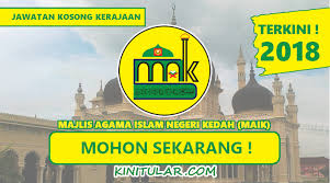 Saya mencari kerja di sekitar pulau pinang, kedah dan perlis. Permohonan Jawatan Kosong Majlis Agama Islam Negeri Kedah Maik 2018 Iklan Terkini Jawatan Kosong Majlis Agama Islam Negeri Kedah Maik Islam Kedah Malaysia