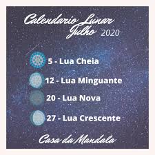 Este é um mês muito importante para quem deseja mudanças radicais que nos impulsionam para. Casa Da Mandala Calendario Lunar Do Mes De Julho O Ano Ja Esta Na Metade Como Passou Rapido Ano Cheio De Transformacoes E Energias Que A Luz Da Lua Ilumine Nosso