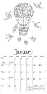 Here, try coloring in these free calendars. The Best Adult Coloring Calendars For 2017 Cleverpedia