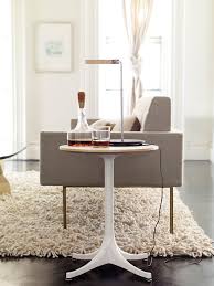 Nelson Pedestal Side Table Design Within Reach Contemporary Home Decor Interior Sofa Design