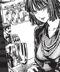 Spring Mustachio's side job. Maybe A-class hero work doesn't pay enough.  Headcanon: Golden Ball is a regular at the bar he works at and that's how  they became friends. : r/OnePunchMan
