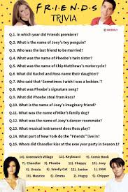 Grey's anatomy has been on the air for a long time for a good reason: 75 Friends Trivia Questions Answers Meebily
