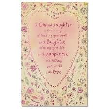 There's no one else in the world like them and they deserve to know how special they are. American Greetings Religious Birthday Card For Granddaughter With Foil Walmart Com Walmart Com