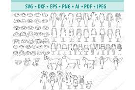 Download Stick Family Svg Cute Figures Png Family Clipart Dxf Eps 424458 Svgs Design Bundles