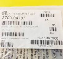 Original 3700-04787 AMAT ORING ID .237 CSD .103 KALREZ 8085 ...