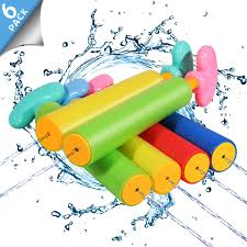 Maybe you would like to learn more about one of these? Amazon Com Biulotter 6 Pack Foam Water Blaster Set Pool Toys Water Guns For Kids Water Gun Blaster Shooter Swimming Pool Outdoor Beach Play Game Toy Toys Games