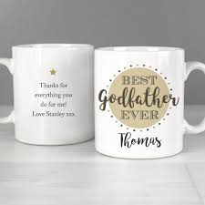 Godfather's hold a special place in their godchild's heart. Personalised Gifts Godfather Gifts