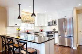 kitchen remodeling with white cabinets