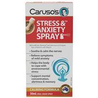 Buy Carusos Natural Health Stress And Anxiety Spray 30ml Online At Chemist Warehouse