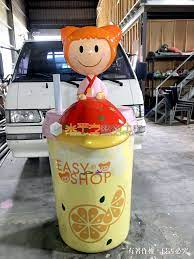 fiberglass statue decorative jars decor statue