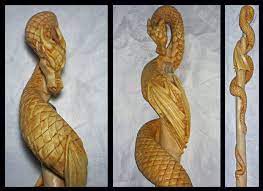 Winged Serpent 2 By Fandragon Winged Serpent Dragon Wings Dragon Staff