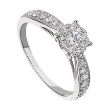 Ernest Jones Yellow Gold Diamond Rings