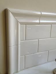 Utile side wall 36 in. This Is My Tub Surround Three Tiles High But We Used A Thick Trim Piece I Have A Large Window On One Wall Bathroom Shower Tile Shower Tile Shower Tile Trim