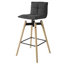 Sobuy Barhocker Fst45 1 Stuck 360 Drehbar Barstuhl Tresenhocker Drehstuhl Mit Rucklehne Sitzhohe 75 Cm Online Kaufen Otto